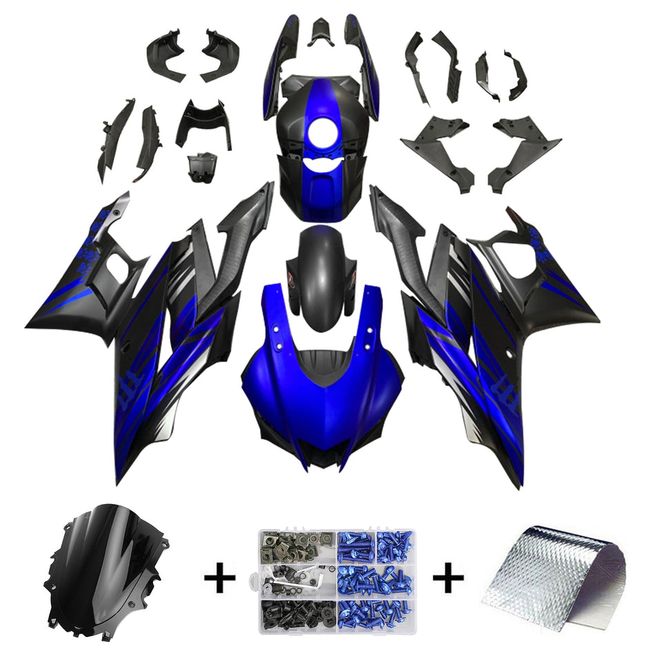 2022-2023 ヤマハ YZF-R3 R25 インジェクションフェアリングキット ボディワーク プラスチック ABS