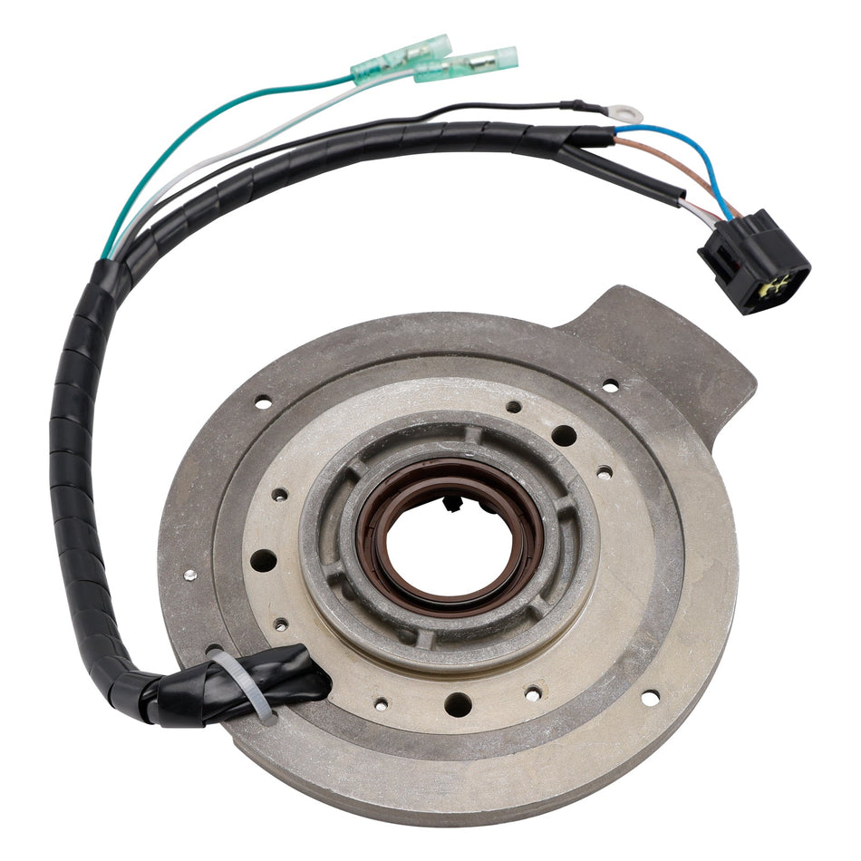 2011-2012 ヤマハ 40hp E40GMHS ジェネレーター チャージ＆ライティングコイルベースアセンブリ 6F5-85560-B0