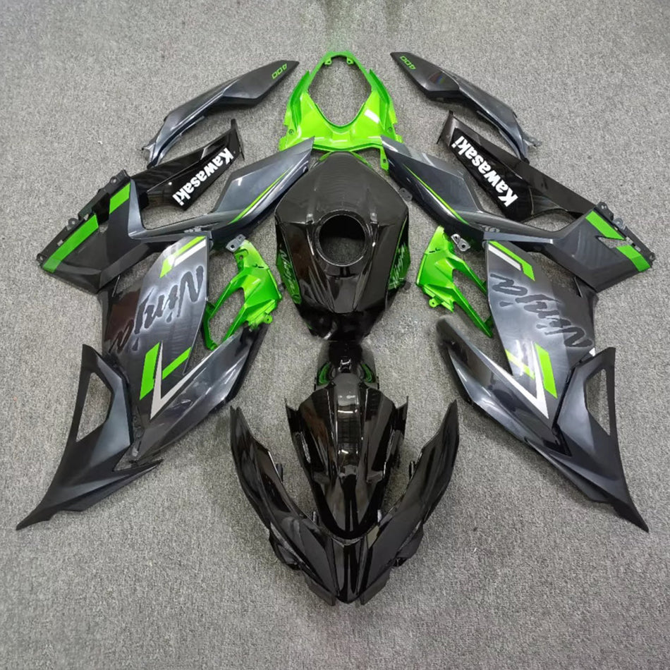 インジェクションフェアリングキット ボディワーク プラスチック ABS カワサキ EX400 Ninja400 2018-2024 に適合