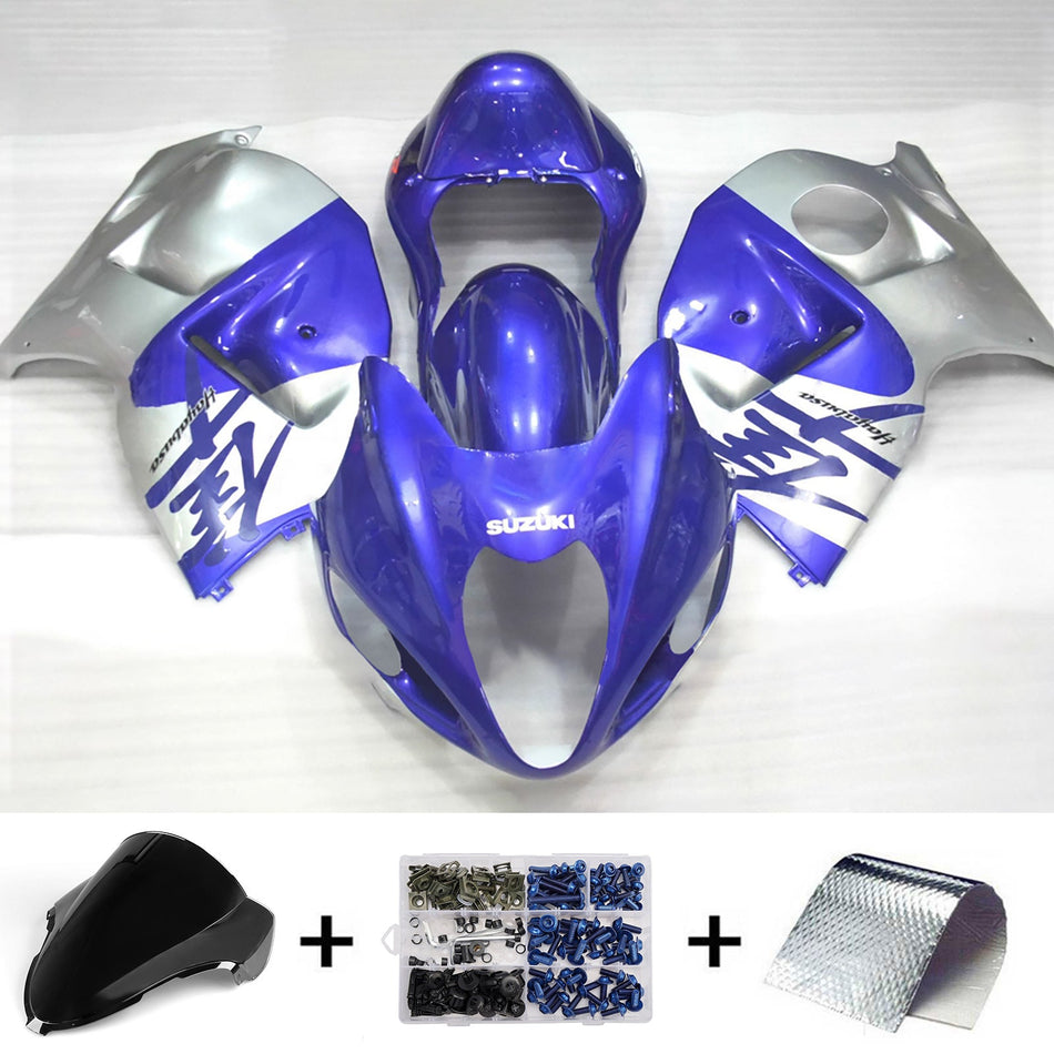 スズキ ハヤブサ GSX1300R 1999-2007 用 インジェクションフェアリングキット ボディワーク プラスチック ABS