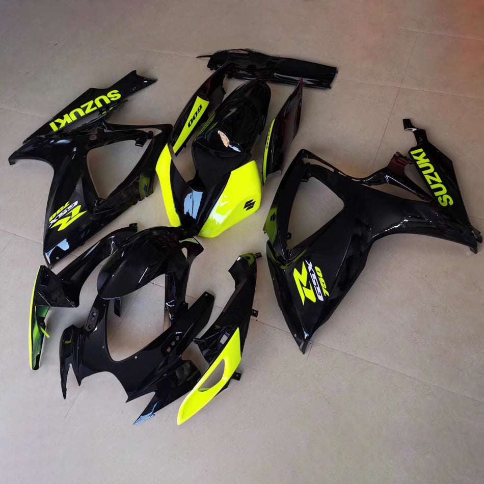 スズキ GSXR 600/750 2008-2010 K8 用 インジェクションフェアリングキット ボディワーク プラスチック ABS