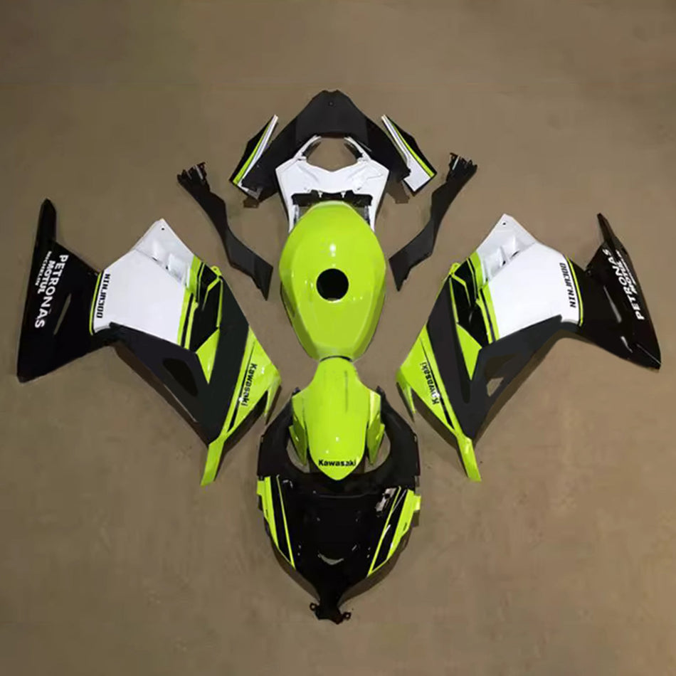 インジェクションフェアリングキット ボディワーク プラスチック ABS カワサキ EX300 Ninja300 2013-2024 に適合