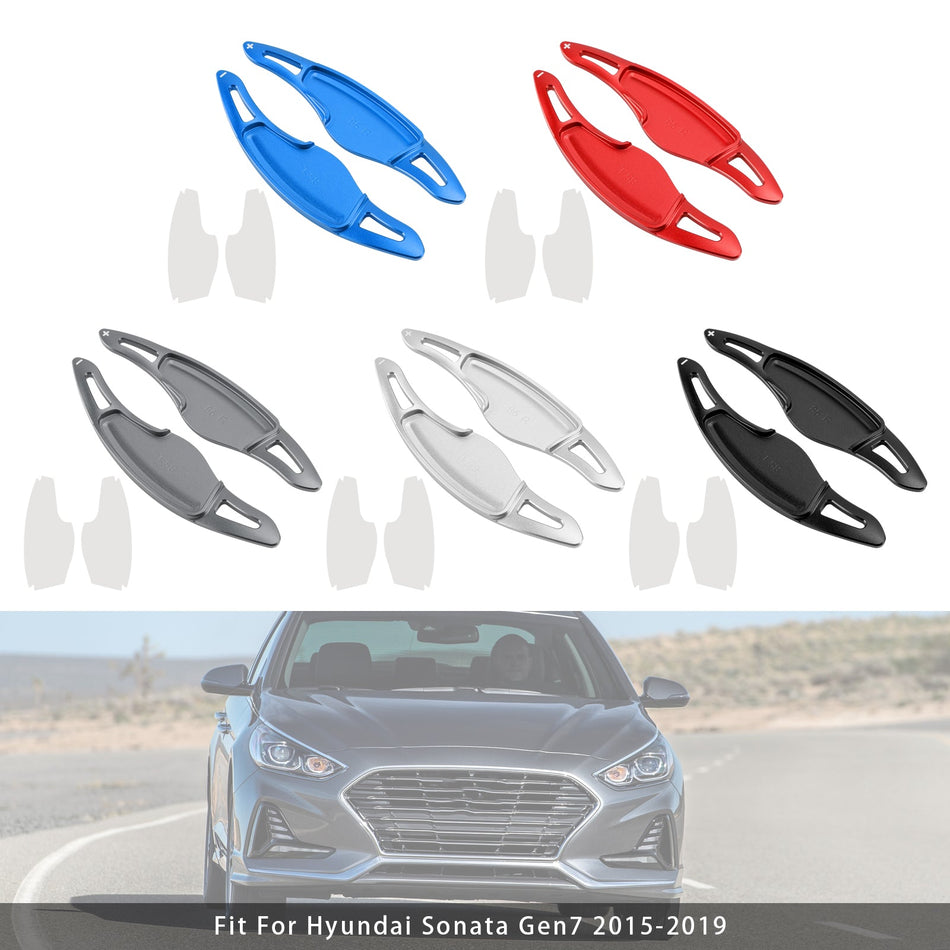 2015-2019 ヒュンダイ ソナタ ステアリングホイール パドルシフター アルミニウム製