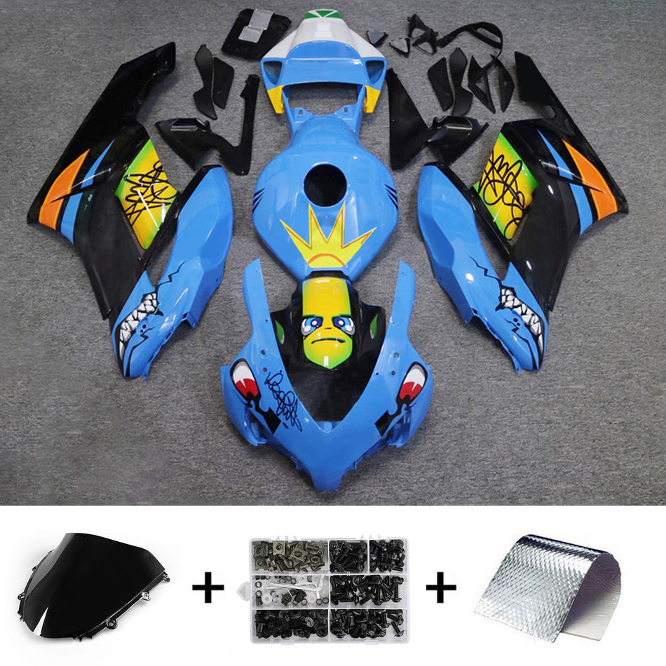ホンダ CBR1000RR 2004-2005 用インジェクション フェアリングキット ボディワーク プラスチック ABS