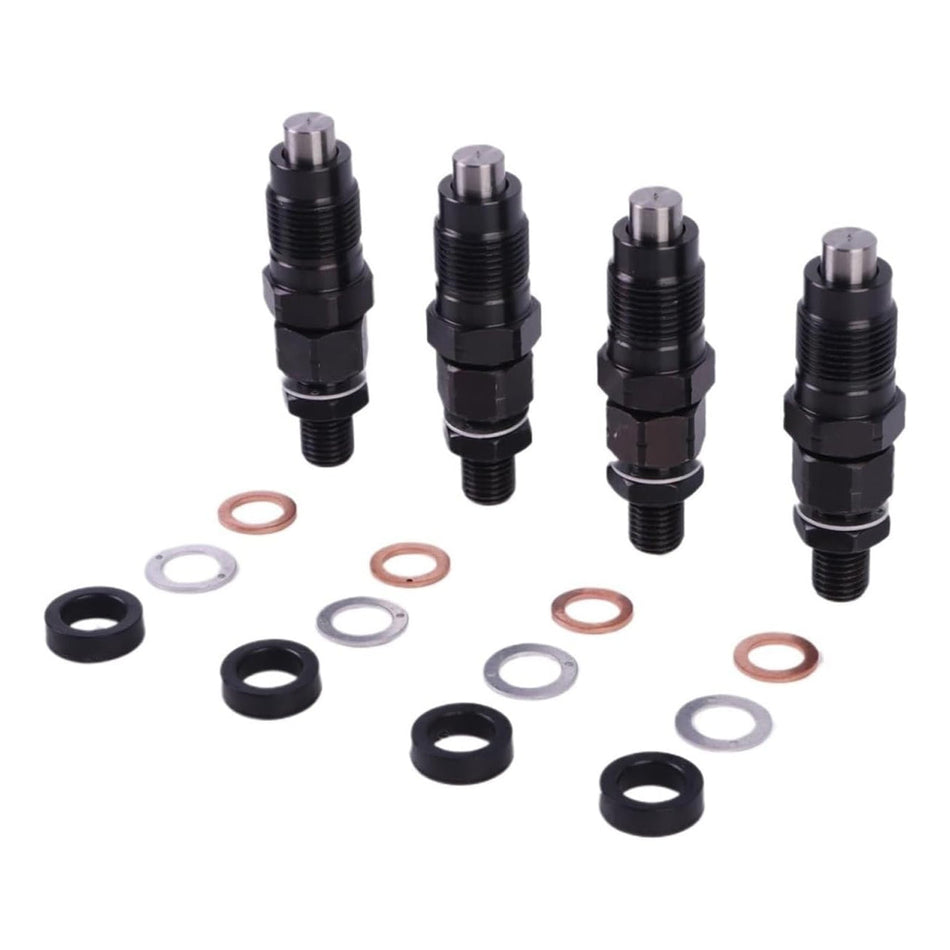 トヨタ 3L ハイラックス ハイエース 2.8L エンジン用 燃料インジェクター 4個 23600-59105