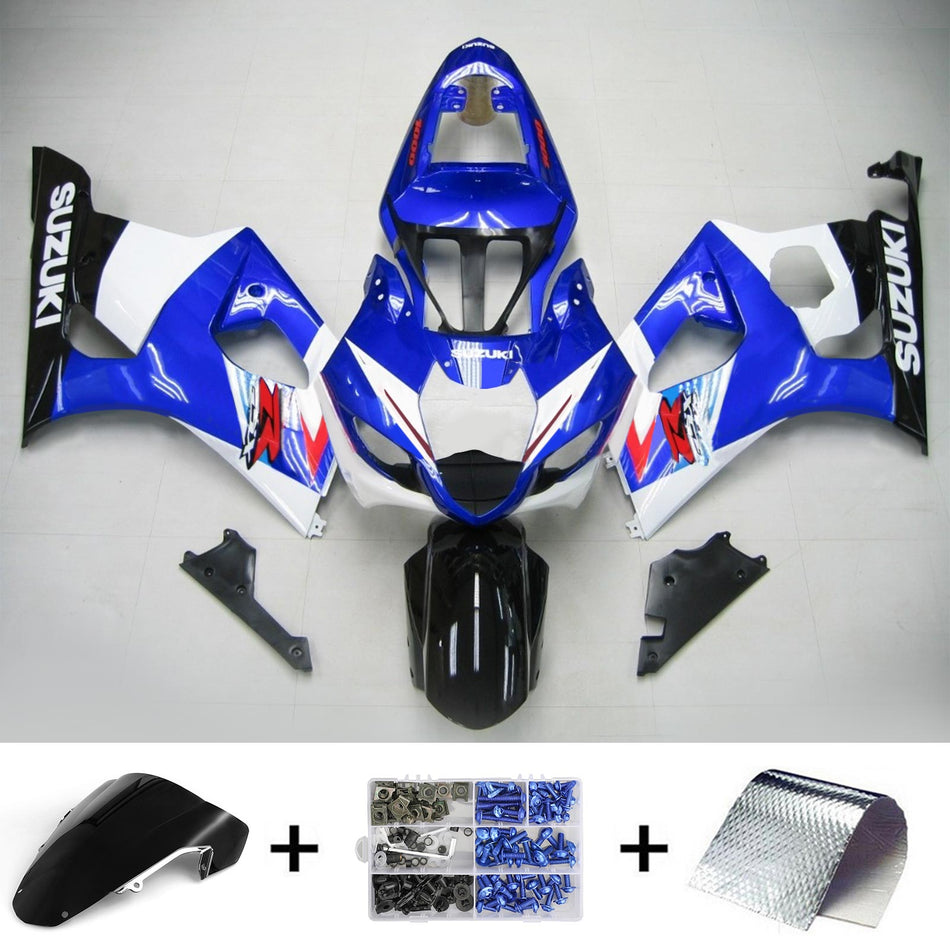 2003-2004 スズキ GSXR1000 K3 Amotopart インジェクションフェアリングキット ボディワーク プラスチック ABS #110