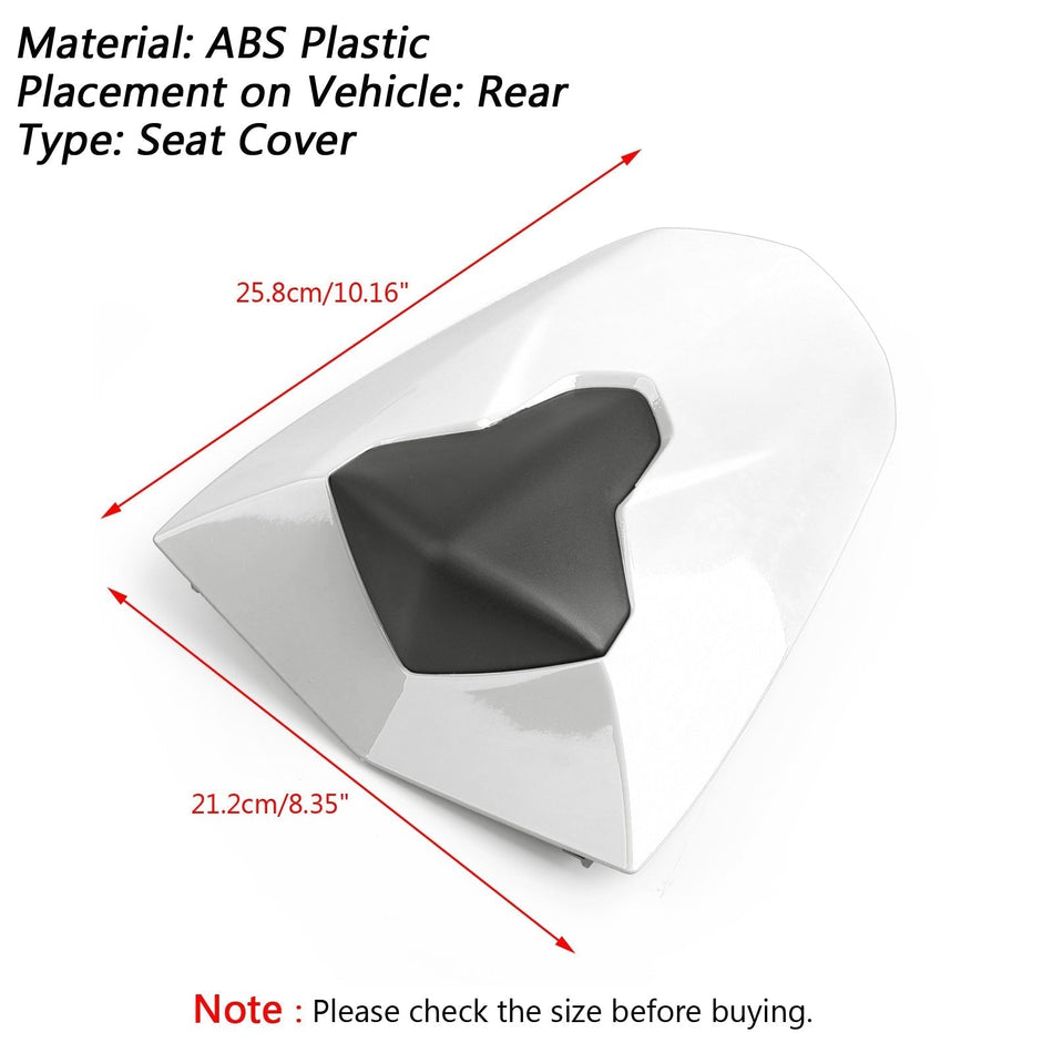 ABS リア助手席シートカバー カウル デイトナ 675 および 675R 2013-2018 用