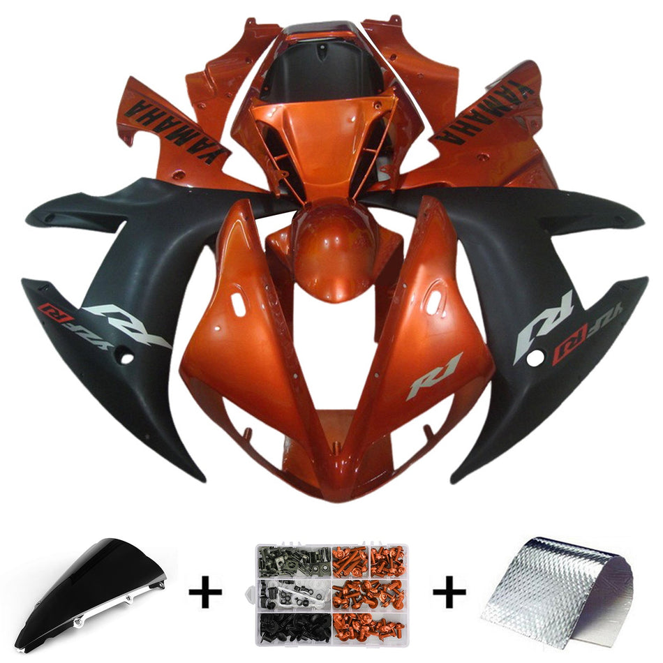 2002-2003 ヤマハ YZF 1000 R1 インジェクションフェアリングキット ボディワーク プラスチック ABS