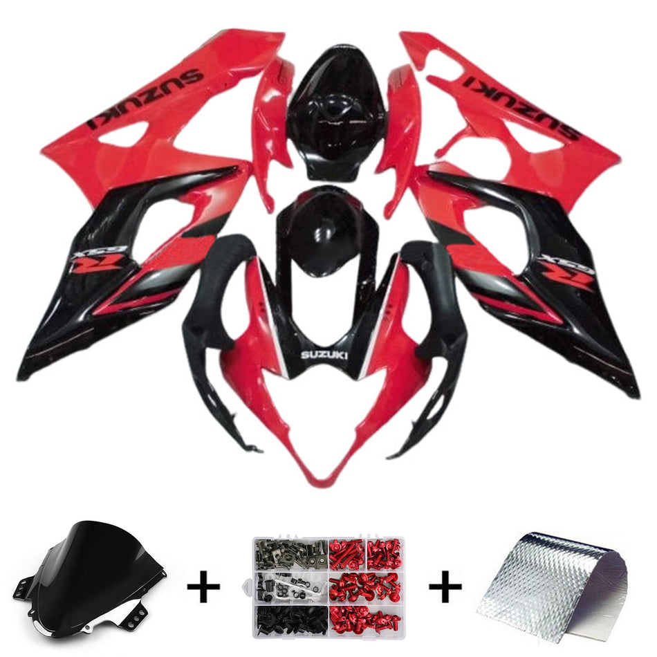 2005-2006 スズキ GSXR1000 K5 フェアリングキット ボディワーク プラスチック ABS