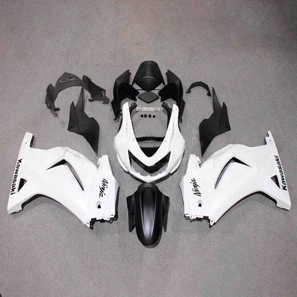 インジェクションフェアリングキット ボディワーク プラスチック ABS カワサキ EX250 Ninja250R 2008-2012 に適合