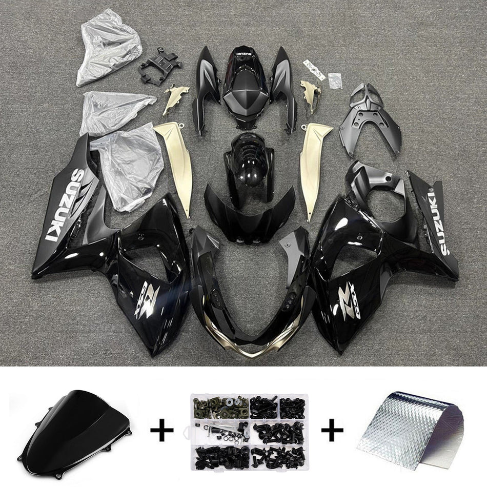 スズキ GSXR1000 2009-2016 K9用 インジェクションフェアリングキット ボディワーク プラスチック ABS