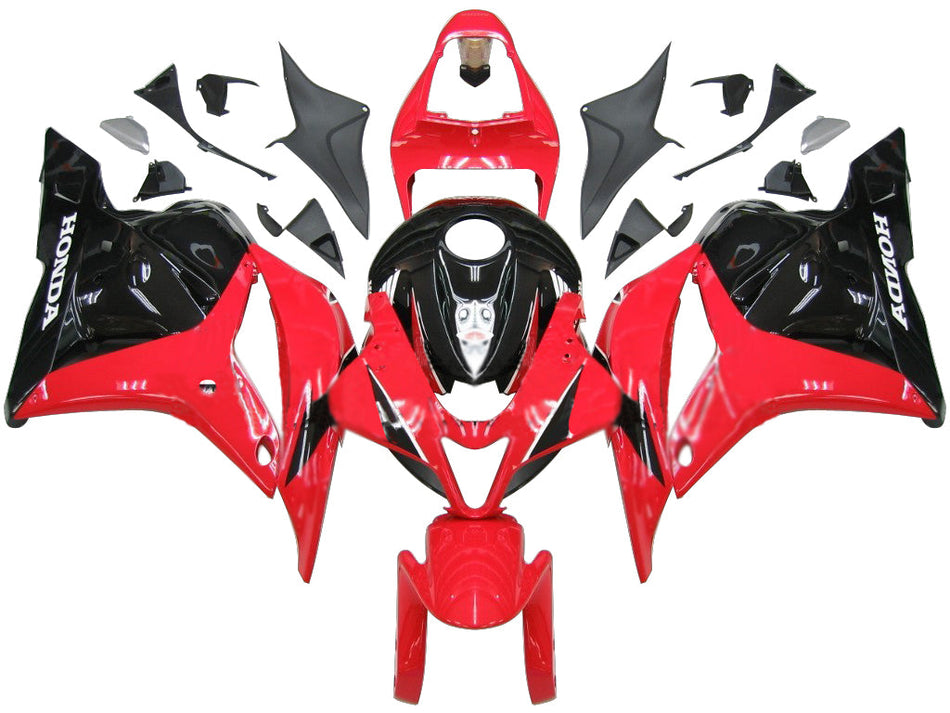 2009-2012 ホンダ CBR 600 RR レッド &amp; ブラック ホンダ CBR レーシングフェアリング ジェネリック