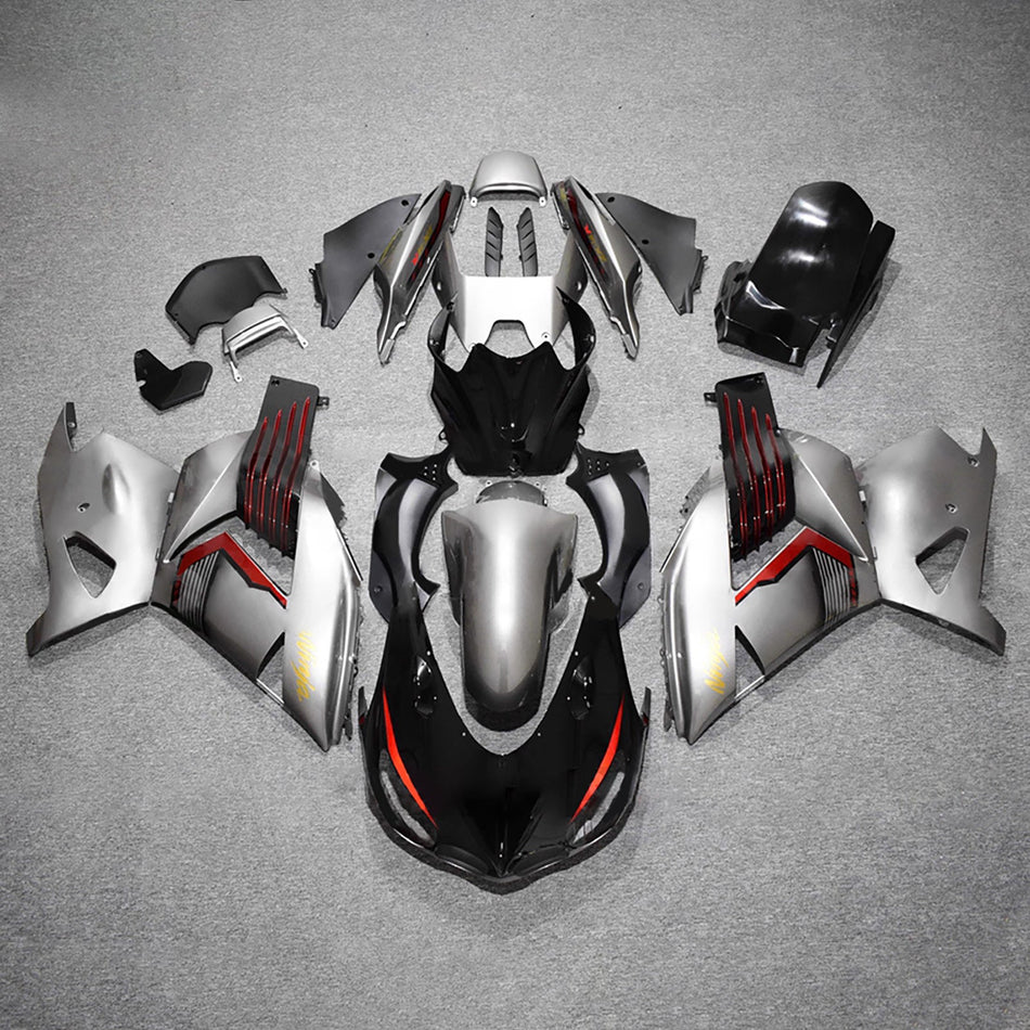 インジェクションフェアリングキット ボディワーク Kawasaki ZX14R ZZR1400 2012-2025 に適合