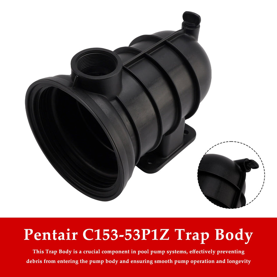 PKG 115-5インチトラップ C153-53P1Z トラップ本体（Pentair Sta-Rite DuraGlas用）