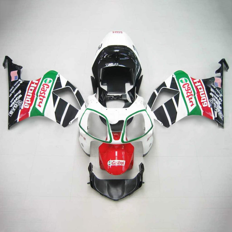 2000-2006 ホンダ VTR1000 RC51 Amotopart インジェクションフェアリングキット ボディワーク プラスチック ABS #102