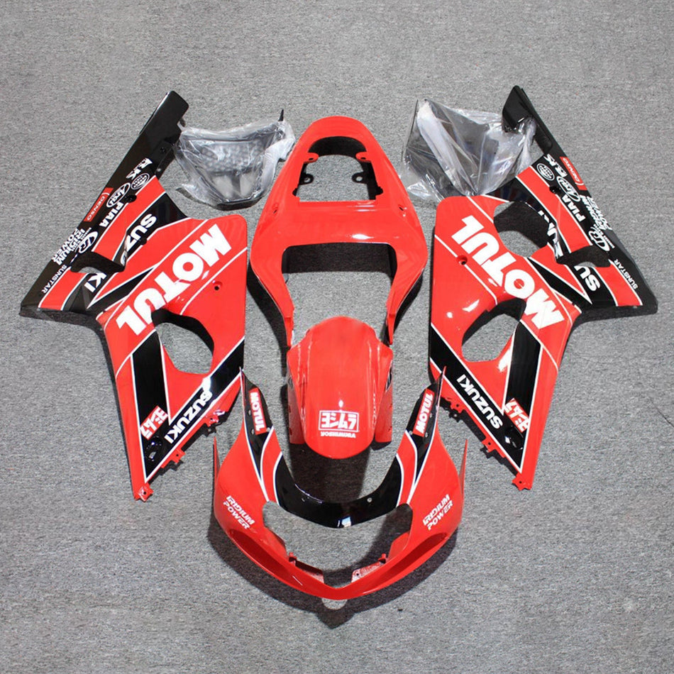 スズキ GSXR600 2001-2003 GSXR750 2000-2003 K1 用インジェクションフェアリングキット ボディワーク