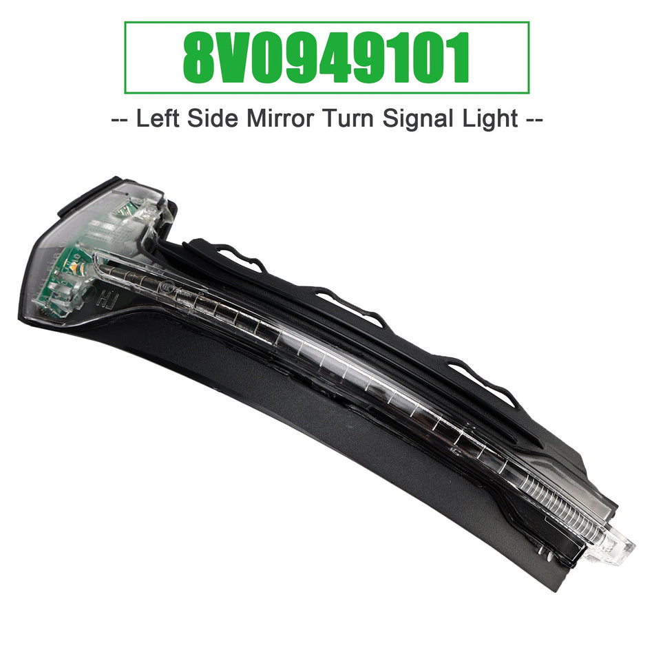 2012-2020 アウディ A3 S3 RS3 8V 左サイドミラーターンシグナルライト 8V0949101