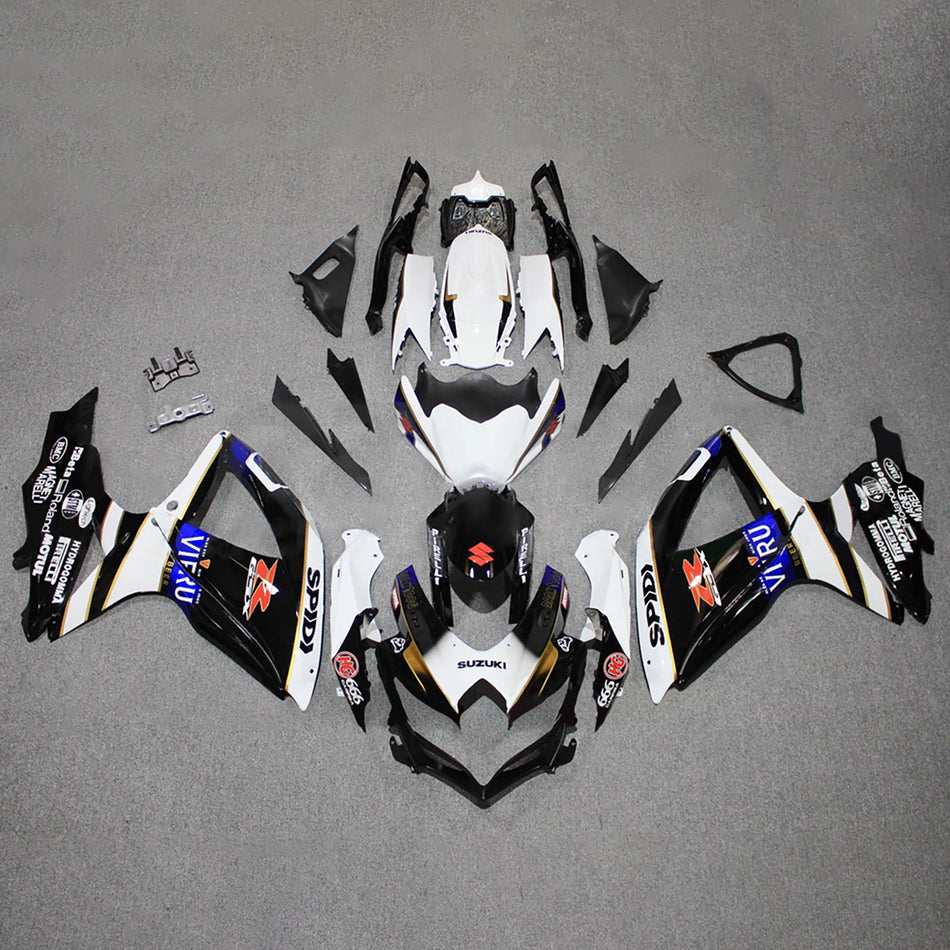スズキ GSXR 600/750 2008-2010 K8 用 インジェクションフェアリングキット ボディワーク プラスチック ABS