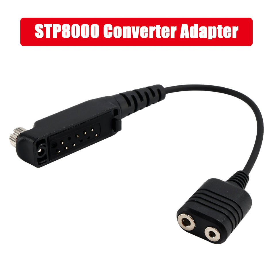 Kインターフェース 2ピンヘッドセットポート変換ケーブル（Sepura STP8000 STP8030 STP8035用）