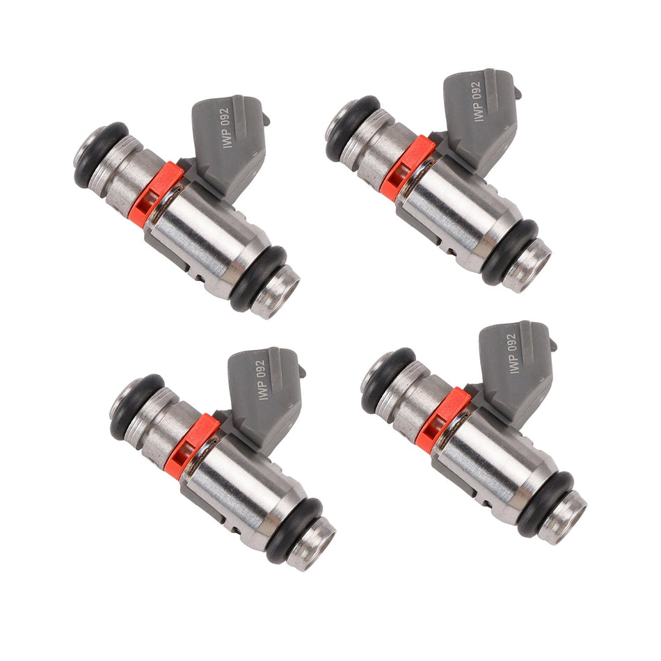 Seat Leon 1999-2006 および VW Polo 1999-2001 用燃料インジェクター 4個セット IWP092