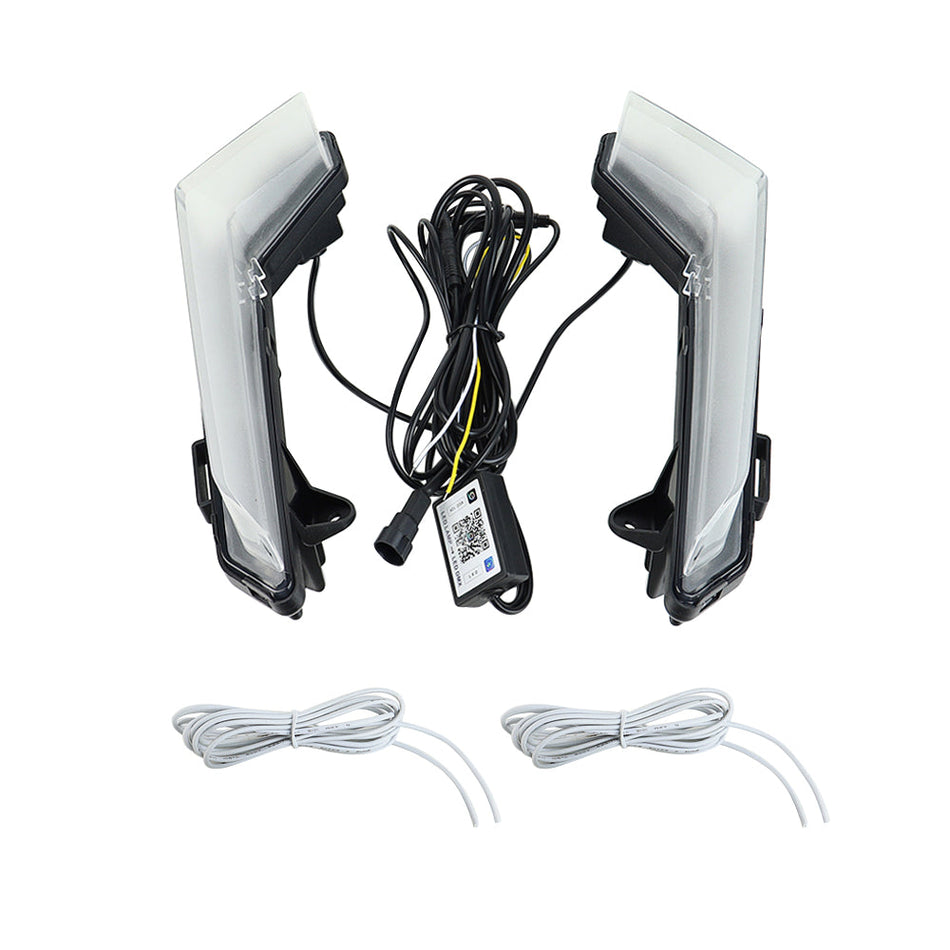 Can-Am Commander Defender Max 2020-2023 用 RGB フロント LED シグネチャー ライト