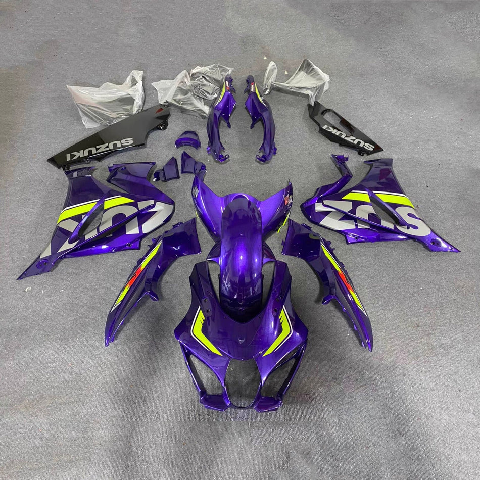 スズキ GSXR1000 2017-2025 K17用 インジェクションフェアリングキット ボディワーク プラスチック ABS