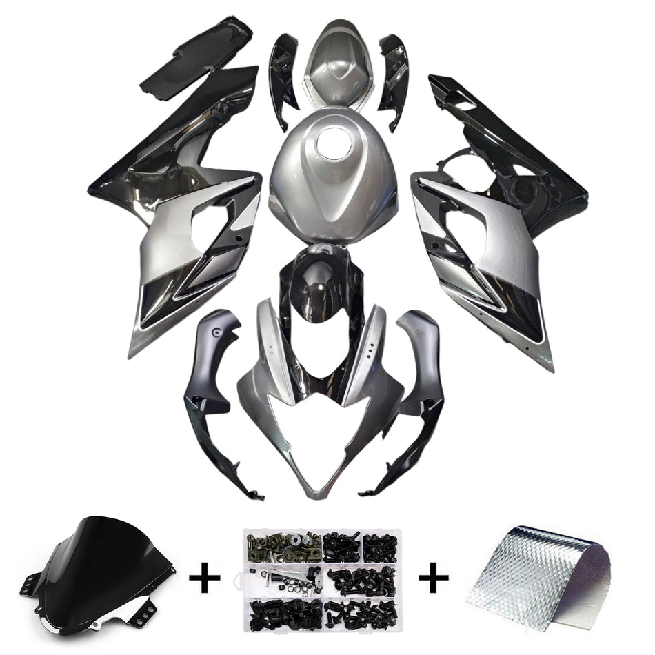 スズキ GSXR1000 2005-2006 K5 用 インジェクションフェアリングキット ボディワーク プラスチック ABS