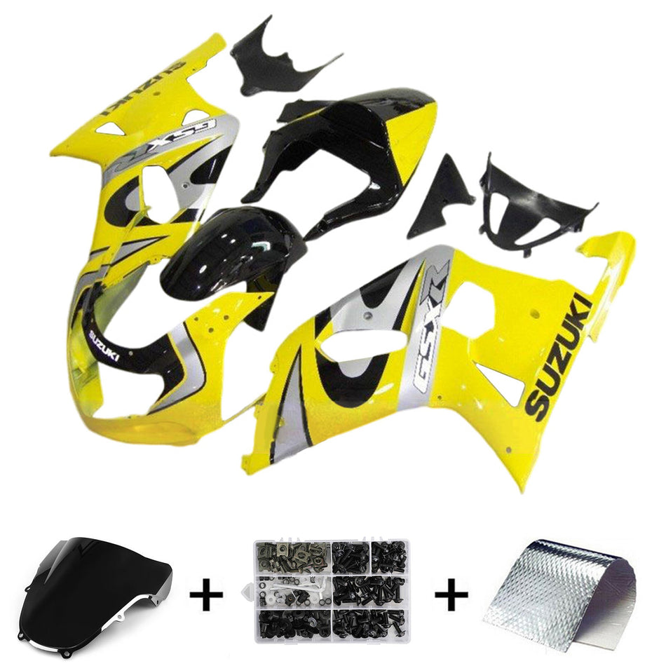 2001-2003 スズキ GSXR600 GSXR750 2000-2003 K1 インジェクションフェアリングキット ボディワーク