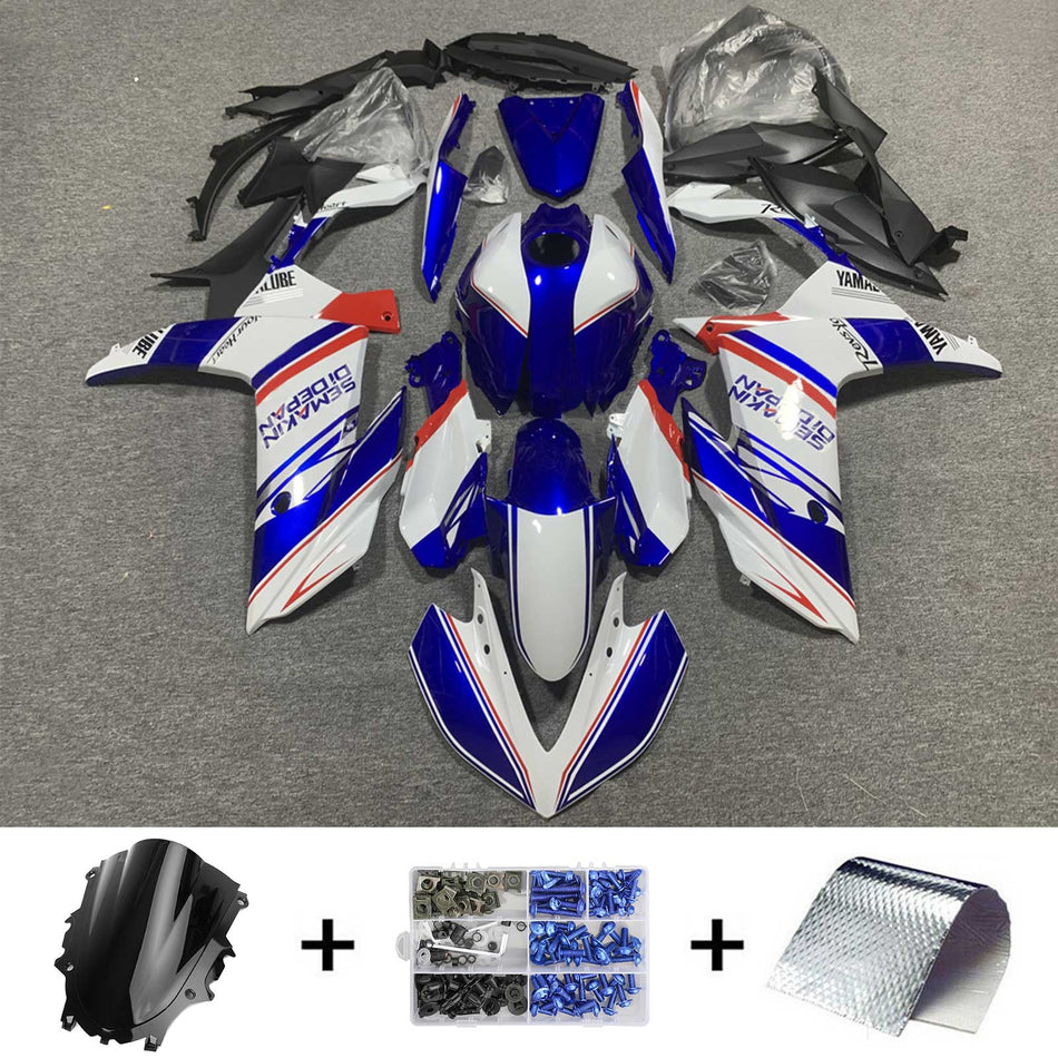 2019-2021 ヤマハ YZF-R3 R25 Amotopart インジェクションフェアリングキット ボディワーク プラスチック ABS #120