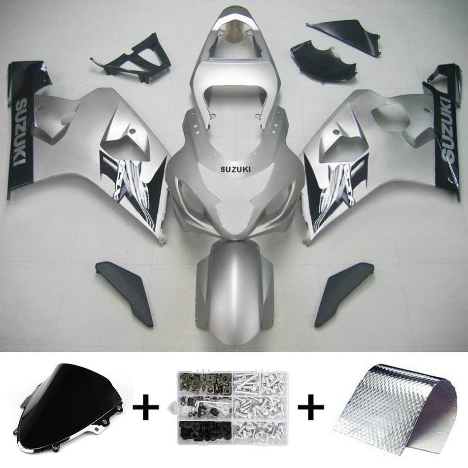 2004-2005 スズキ GSXR 600/750 K4 Amotopart インジェクションフェアリングキット ボディワーク プラスチック ABS #127