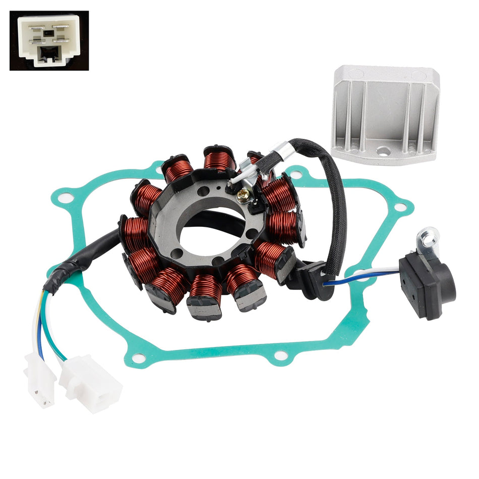 2018-2024 ホンダ BC110 Biz110 ステーター ジェネレーター レギュレーター 整流器 ガスケット 31120-K65-B21