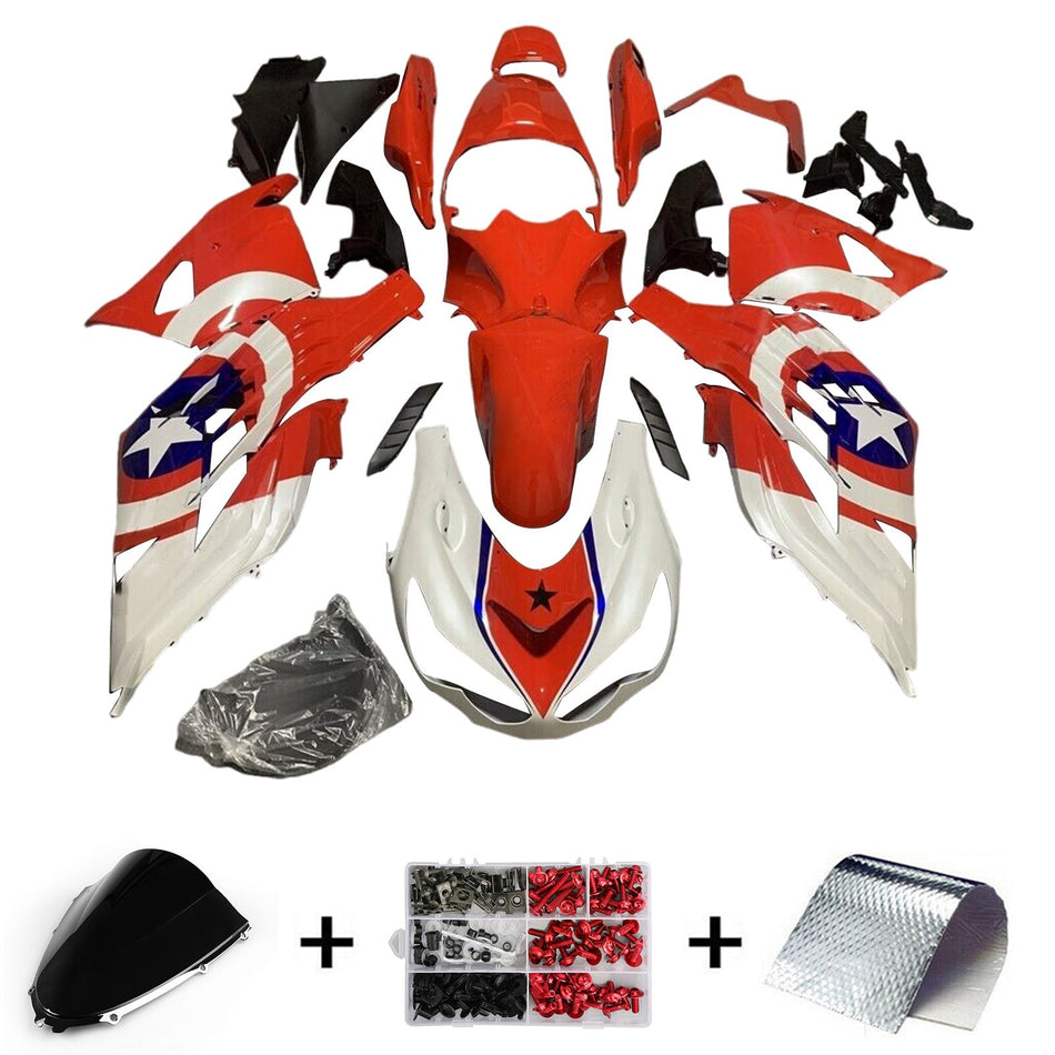 2012-2022 カワサキ ZX14R ZZR1400 インジェクションフェアリングキット ボディワーク