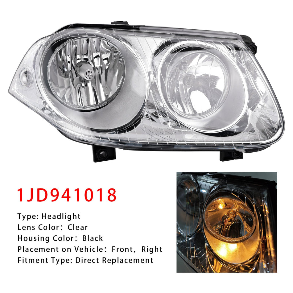 2006-2011 VW ボラ GLI 右ヘッドライトランプ 1JD941018