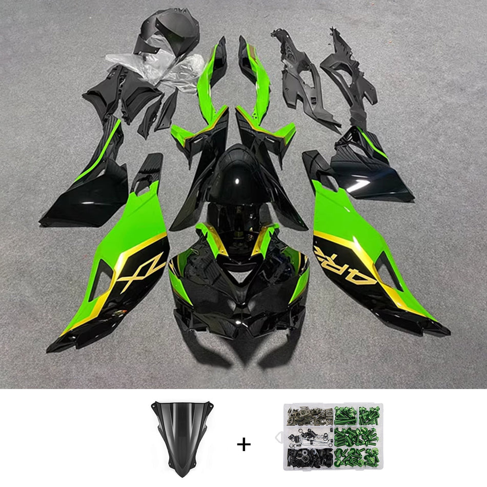 カワサキ Ninja ZX-25R ZX-4R ZX-4RR 2019-2025 に適合するインジェクションフェアリングキット