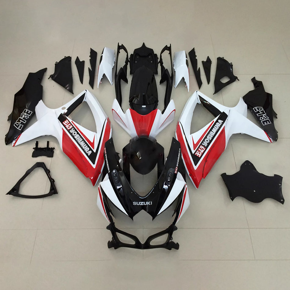 スズキ GSXR 600/750 2008-2010 K8 用 インジェクションフェアリングキット ボディワーク プラスチック ABS