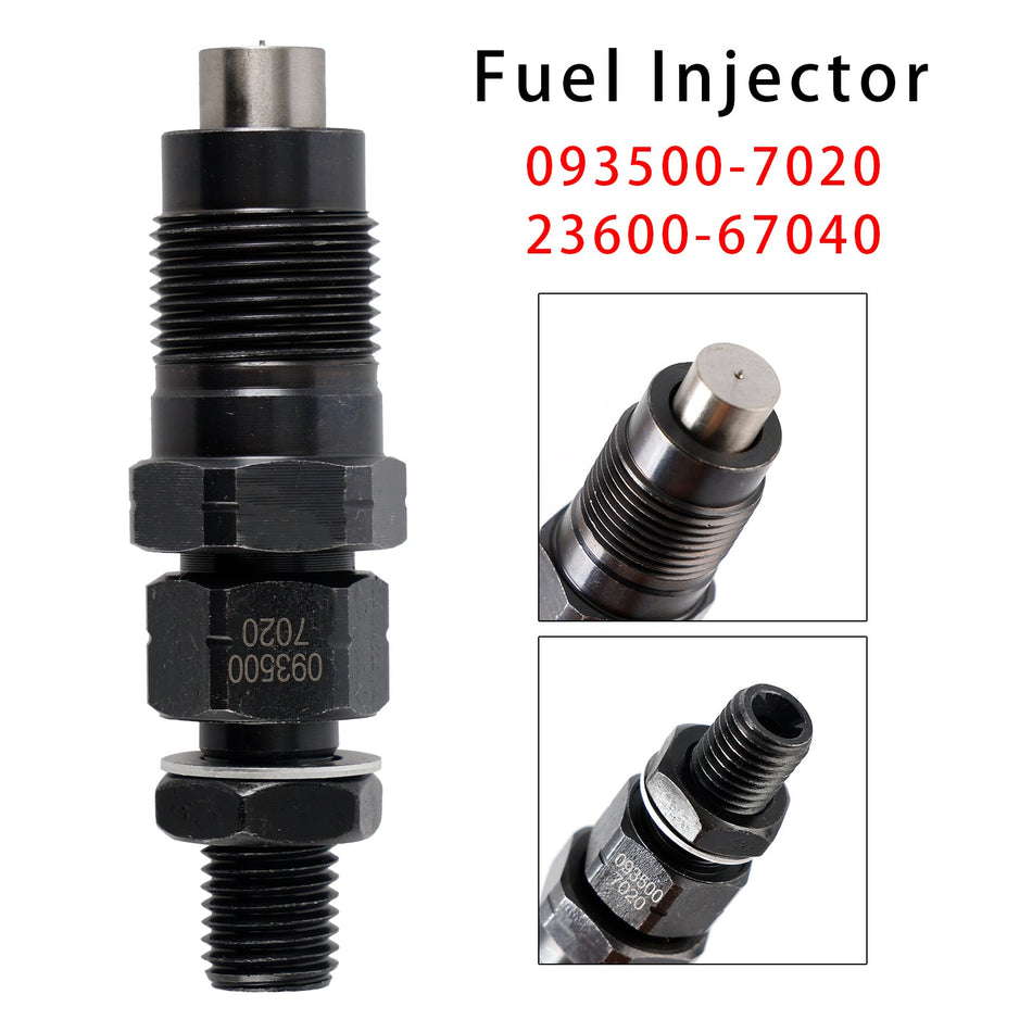 ハイラックスサーフプラド1KZ-TE 3.0L用燃料インジェクター1個 093500-7020 23600-67040