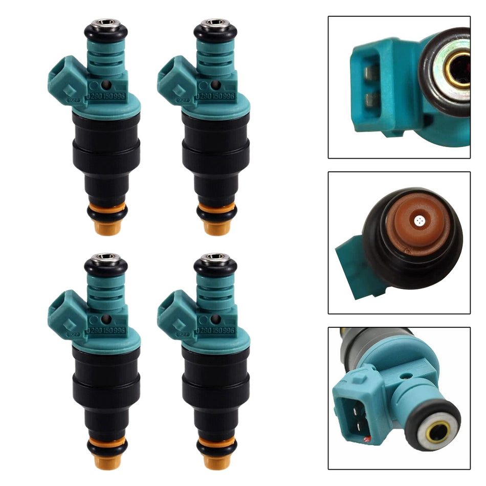 ラダ ニーヴァ 2121 1700i 1.7L 1996-2017 用燃料インジェクター 4個セット 0280150996