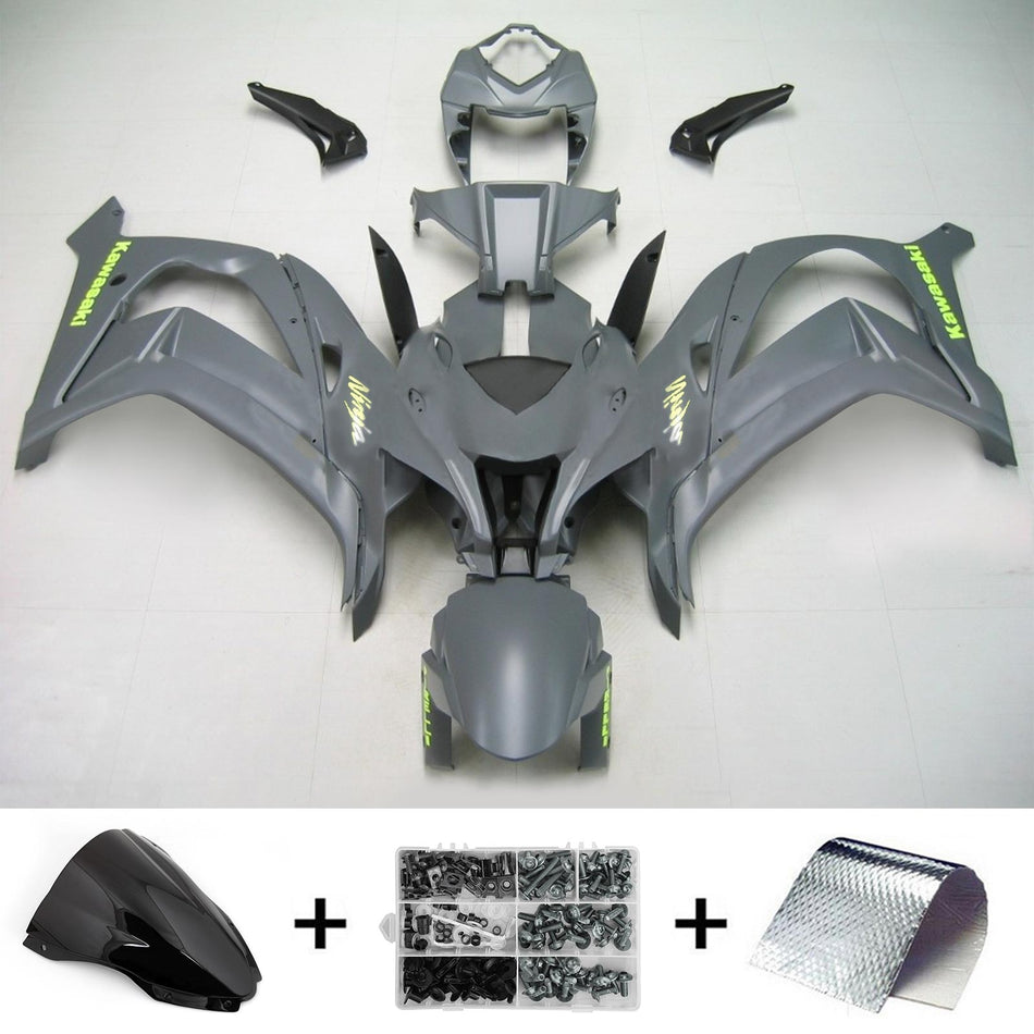 2016-2020 カワサキ ZX10R Amotopart インジェクションフェアリングキット ボディワーク プラスチック ABS #115