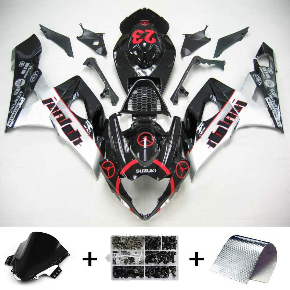 2005-2006 スズキ GSXR1000 K5 Amotopart インジェクションフェアリングキット ボディワーク プラスチック ABS #114