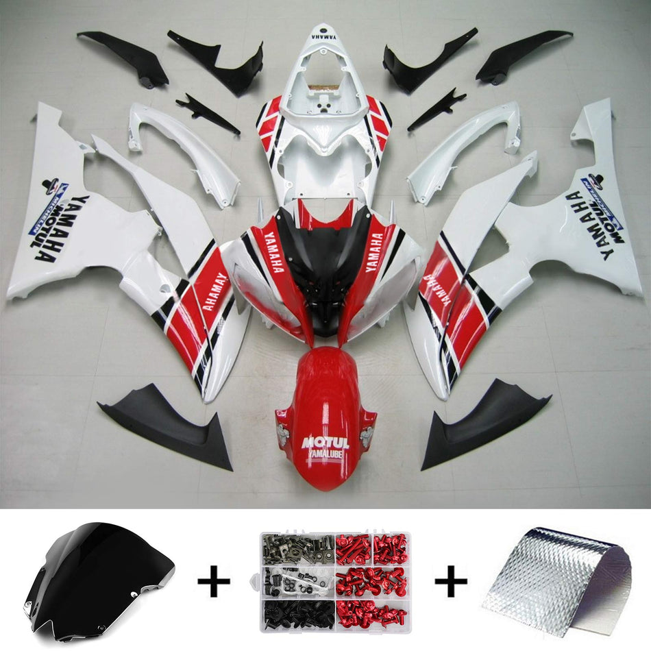 2008-2016 ヤマハ YZF 600 R6 インジェクションフェアリングキット ボディワーク プラスチック ABS #148