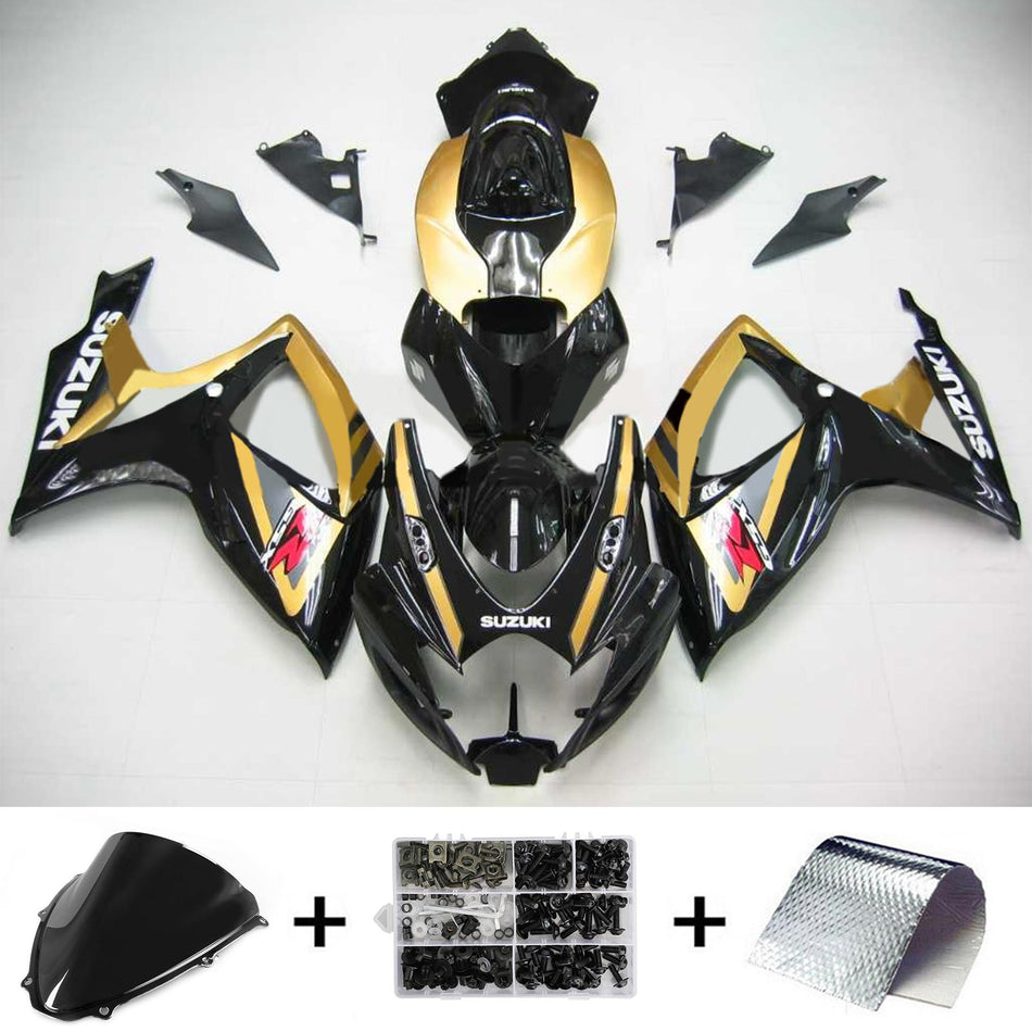 2006-2007 スズキ GSXR 600/750 K6 Amotopart インジェクションフェアリングキット ボディワーク プラスチック ABS #110