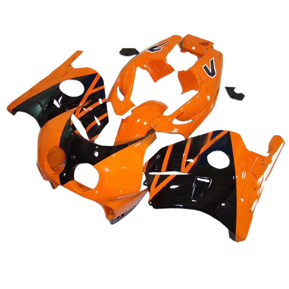インジェクションフェアリングキット ボディワーク プラスチック ABS ホンダ CBR250RR MC22 1990-1998用
