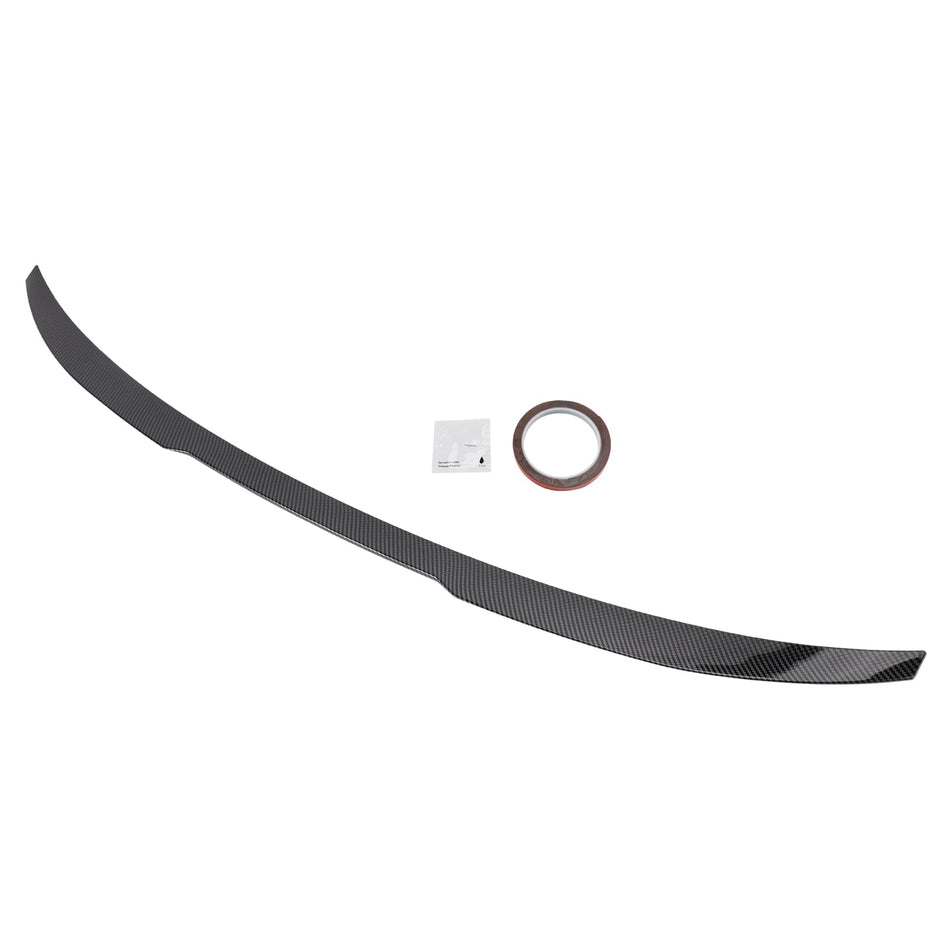 2020年以降 BMW 4シリーズ G22 クーペモデル カーボンファイバールック リアスポイラー