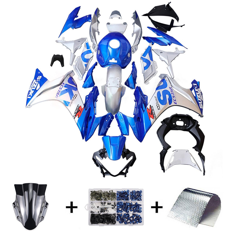 スズキ GSX250R 2017-2020 用 インジェクションフェアリングキット ボディワーク プラスチック ABS