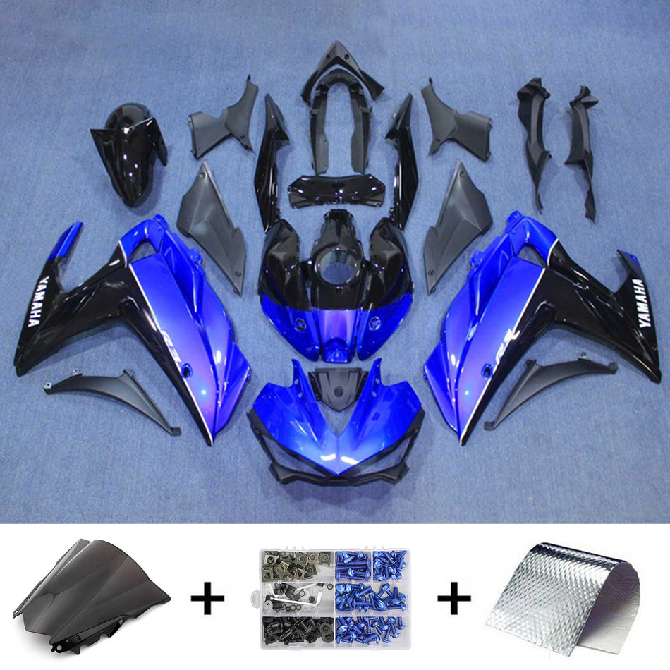 2014-2018 ヤマハ YZF-R3 2015-2017 R25 Amotopart インジェクションフェアリングキット ボディワーク ABS #132