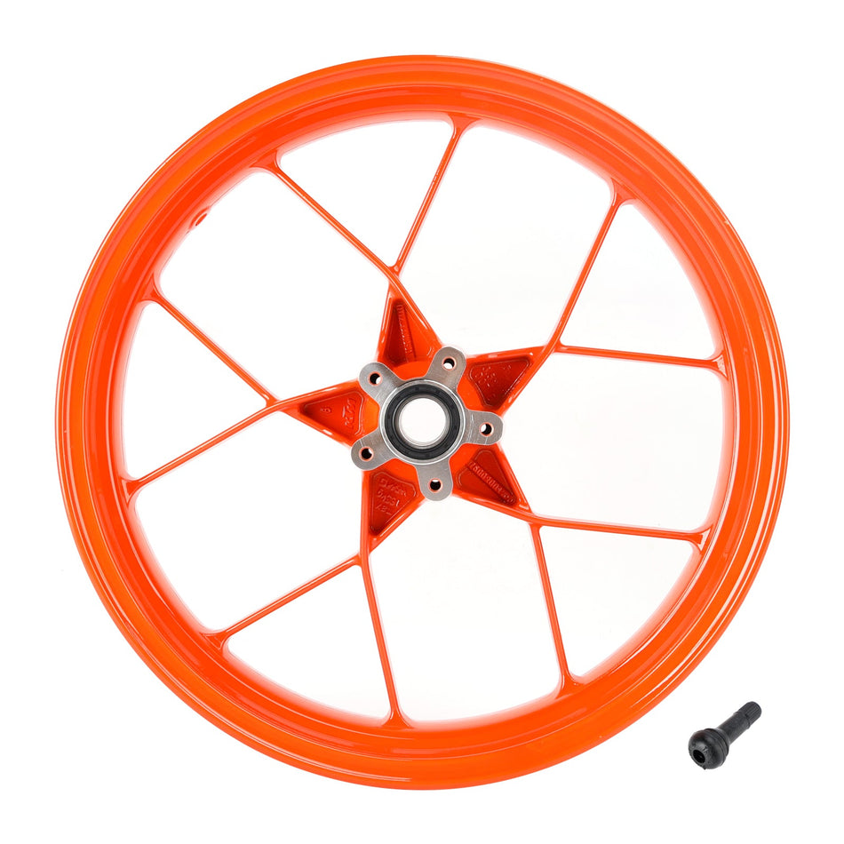 2018-2021, 2023-2025 790 Duke 17X3.5インチ フロントホイールリム オレンジ 6410900103330