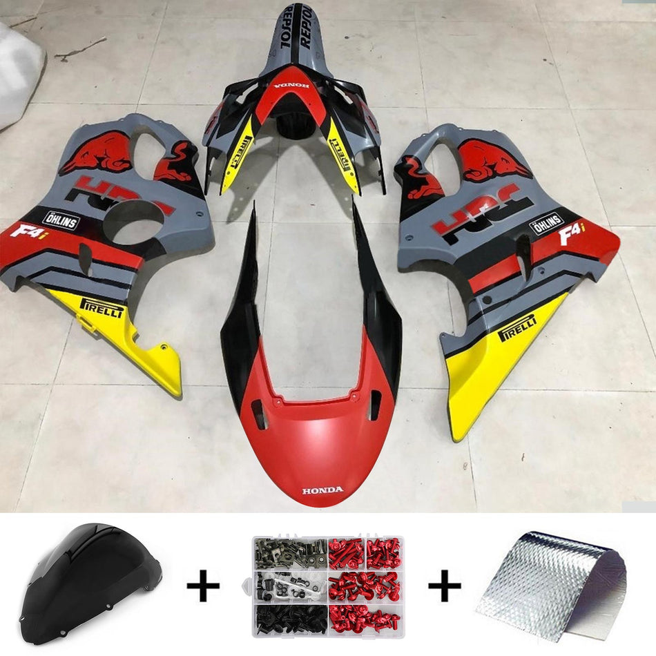 2004-2007 ホンダ CBR600 F4i Amotopart インジェクションフェアリングキット ボディワーク プラスチック ABS #101