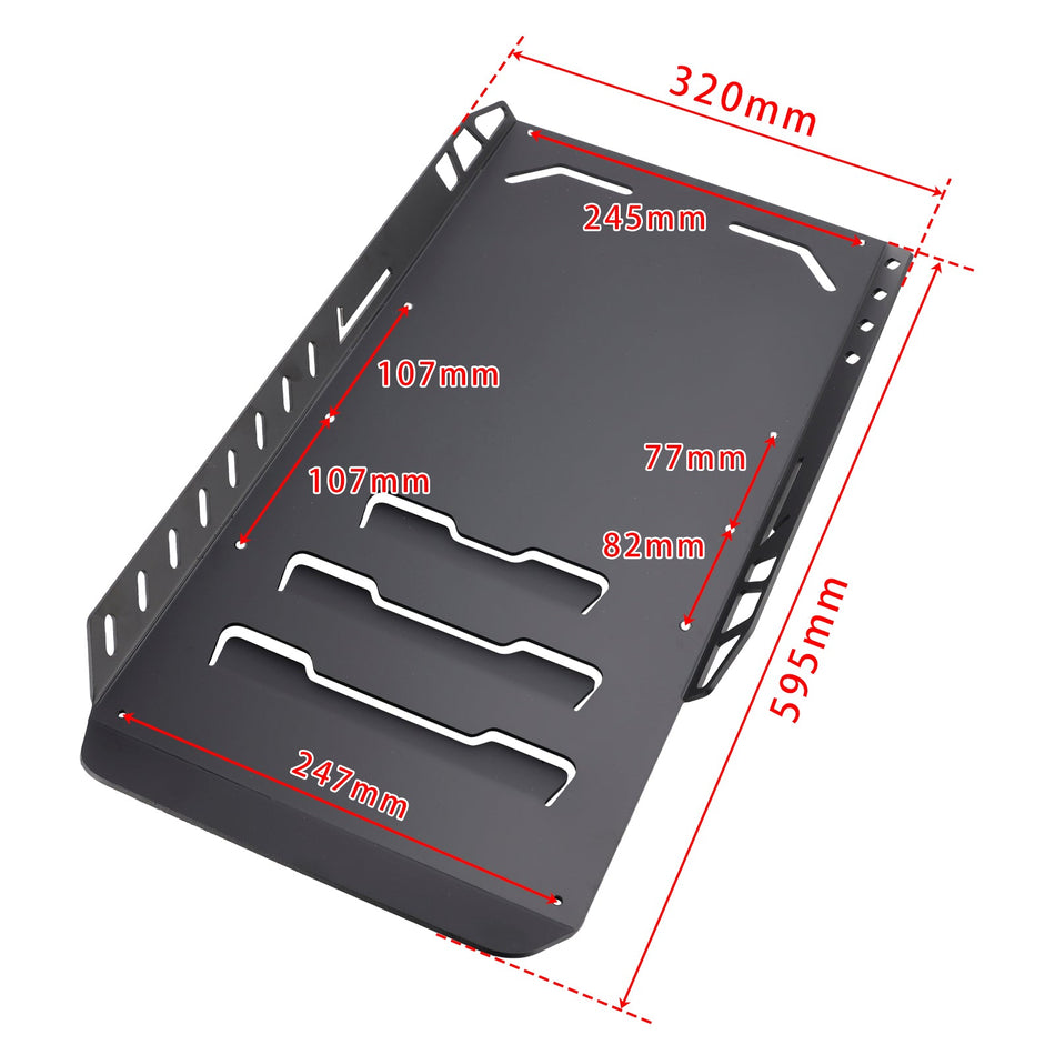 2014-2023 ストリートグライド スペシャル FLHXS ALU スキッドプレート シャーシプロテクター