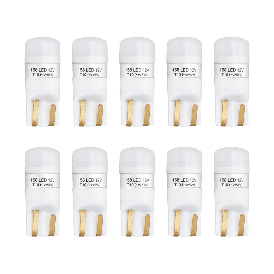 HELLA LED レトロフィット 158W LED/T10 W5W 12V 1W W2.1X9.5D 6000K 10X