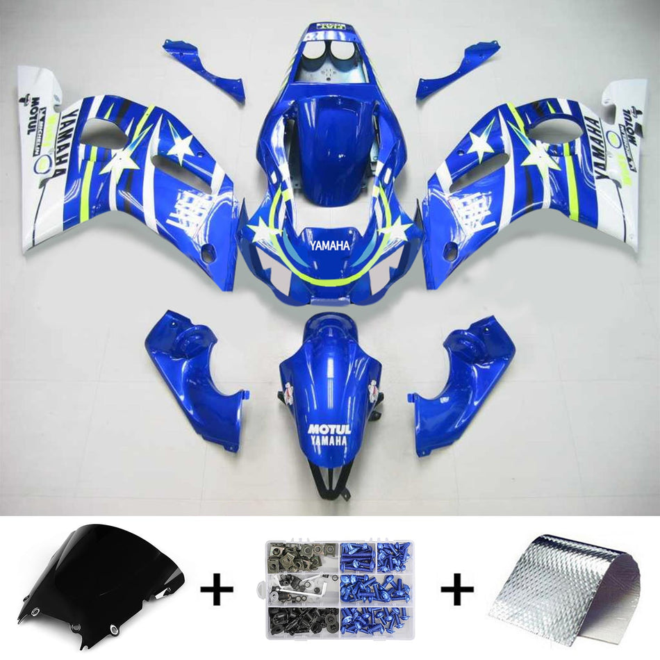 1998-2002 ヤマハ YZF 600 R6 インジェクションフェアリングキット ボディワーク プラスチック ABS #115